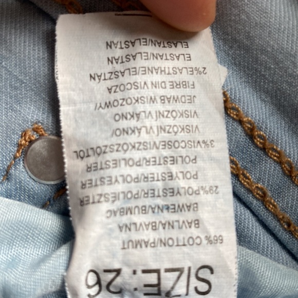 Light wash skinny with zippers - Picture 2 of 5